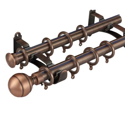 Galvanisierende Bronzevorhang-Rohr-Rod Stainless Steel Material For-Inneneinrichtung