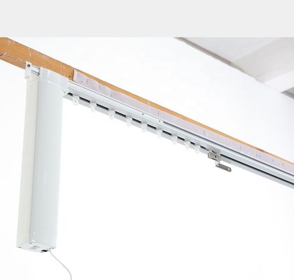 Elektrische teleskopische stille Vorhang-Bahn-justierbares Aluminiumlegierungs-Material