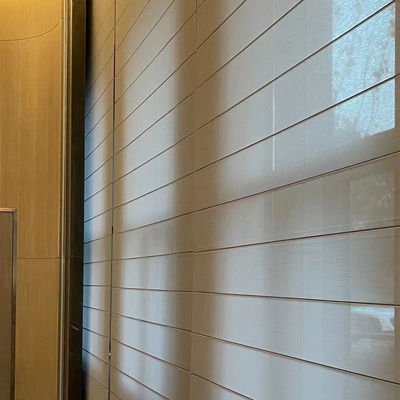 Horizontales Muster-elektrisches Roman Shades For Living Room-Schlafzimmer