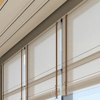 Intelligenter manueller Roman Shades, horizontaler Roman Curtains For Bedroom