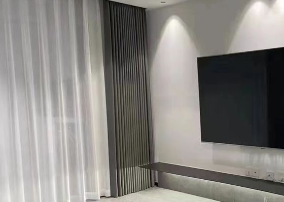 Moderne Samt-Hotel-Art Vorhang-Stromausfall-flexibles justierbares