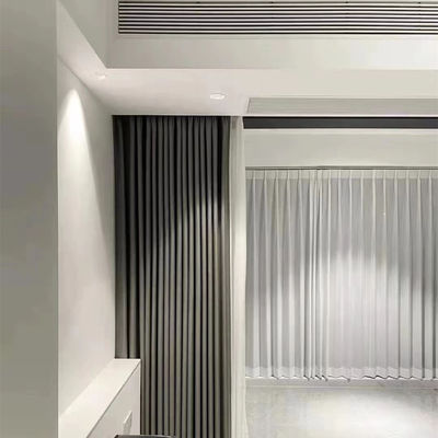 Moderne Samt-Hotel-Art Vorhang-Stromausfall-flexibles justierbares