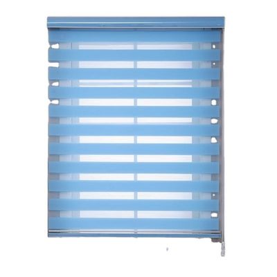 Wasserdichte Rollen-Zebra-Vorhänge, horizontale Rollen-Schatten für Wohnzimmer