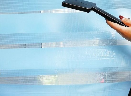 Wasserdichte Rollen-Zebra-Vorhänge, horizontale Rollen-Schatten für Wohnzimmer