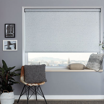 Manuelles Gewebe Grey Day And Night Roller macht für Innenschutz der privatsphäre blind