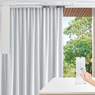 Großhandelsbewegungsautomatisches intelligentes elektrisches Vorhang-Schienenstrang-System fabrik-Aluminiumhochleistungsdecke Tuya Wifi