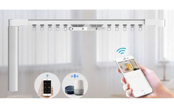 Großhandelsbewegungsautomatisches intelligentes elektrisches Vorhang-Schienenstrang-System fabrik-Aluminiumhochleistungsdecke Tuya Wifi