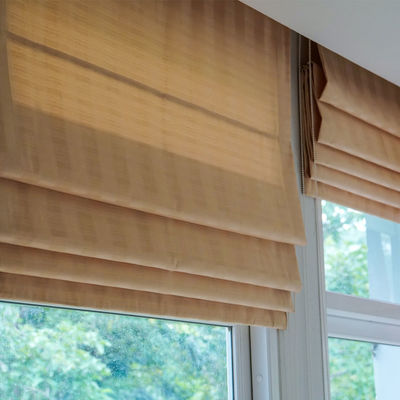 Intelligentes motorisiertes Büro-Fenster drapiert, Stromausfall Roman Shades For Office Bedroom