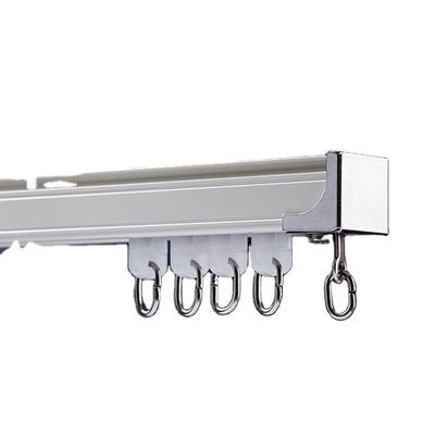 Erschwinglicher Aluminiumlegierungs-Verdrängungs-Decken-Berg-Krankenhaus-Großhandelshaushalt S falten Vorhang-Bahn-Schiene