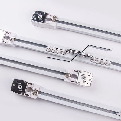 Direktverkäufe setzen billig für Preis Aluminiumlegierung Tuya Wifi motorisierten elektrisches Vorhang-Schienenstrang-System für Smart Home fest