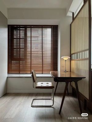 Natürlicher gesponnener Bambus macht Rollladen-horizontale venetianische Latten für Büro-Fenster blind