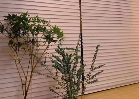 Schöne dreifache Shangri-La-Vorhänge machen elektrisches für Büro blind