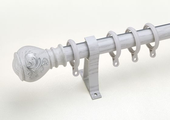 Holzprodukt-Harz Australiens 29mm zurück lassen geschnitztes Plastik-Hardware-Falbel-Gardinenstange-Aluminium fallen