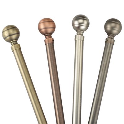 Galvanisierende Bronzevorhang-Rohr-Rod Stainless Steel Material For-Inneneinrichtung