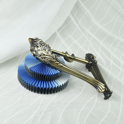 28/19mm Bronzevorhang Finials-verdrehter Gardinenstange-Vorhang Rod Accessories