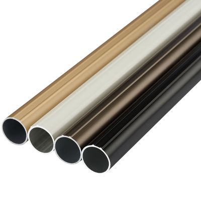 Aluminiumrohr-doppelter Vorhang Rod Holder Image Curtain des Wand-Berg-28mm