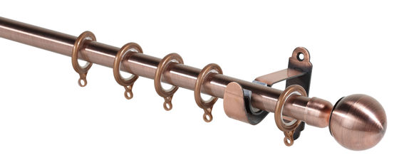 Aluminiumlegierungs-Metallvorhang-Rod Sets For Home Window-Dekoration