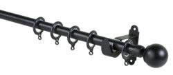 Aluminiumlegierungs-Metallvorhang-Rod Sets For Home Window-Dekoration