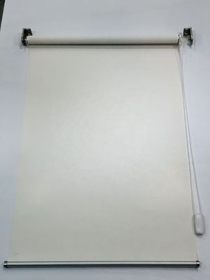 38mm Gewebe-Rollen-Schatten, dekorative Aluminiumrohr-Fenster-Verdunkelungsrollos