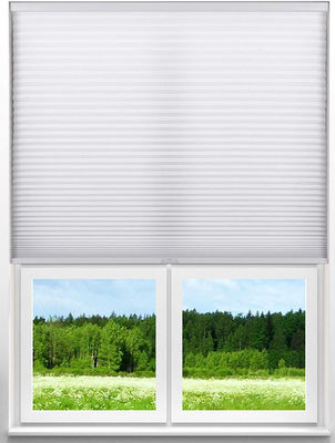 Helles Entstörungsgrey honeycomb blackout blinds, moderne geschnürte zelluläre Schatten