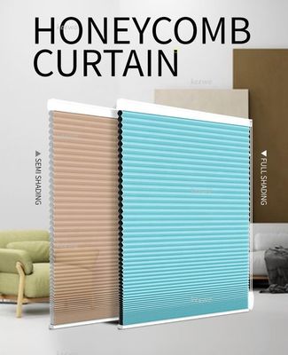 Helles Entstörungsgrey honeycomb blackout blinds, moderne geschnürte zelluläre Schatten