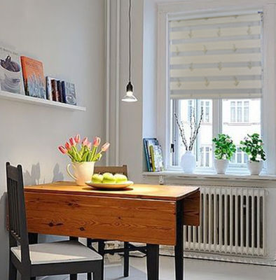 Luxusgewebe-Stromausfall-Zebra-Rollladen-Seil-Steuerung für Windows