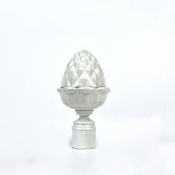 kupferne Bronzefarbe 19mm Fenster-Vorhang-Rod Accessories With Gold Slivers
