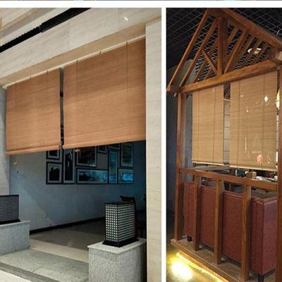 Sonnenschutz-Hotel-Art Vorhänge, Balkon-Bambusvorhänge für Tee-Raum-Studien-Büro-Hotel