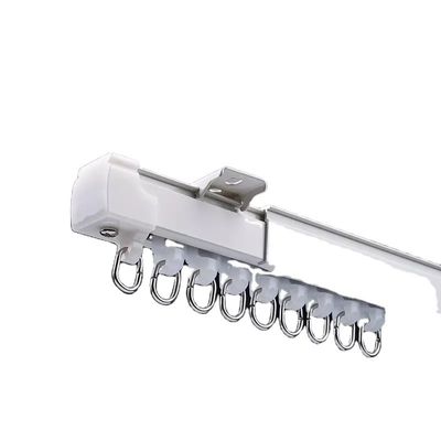 1.1-2.1m Aluminiumhochleistungsdecken-Wand-Berg-einziehbarer Spannungs-Vorhang-Bahn-Satz