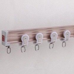 Gebogene Vorhang-Bahn, ErkerfensterVorhangschiene Aluminiummetallmaterial