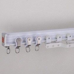 Gebogene Vorhang-Bahn, ErkerfensterVorhangschiene Aluminiummetallmaterial