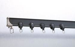 Fenster-dekoratives gebogenes stilles Vorhang-Bahn-Handbuch-Aluminiummetallmaterial