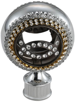 Dekorative Glashauptvorhang-Rod Accessories Curtain Finials For-LuxusGardinenstangen