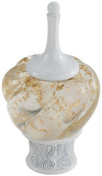 Dekorative Glashauptvorhang-Rod Accessories Curtain Finials For-LuxusGardinenstangen
