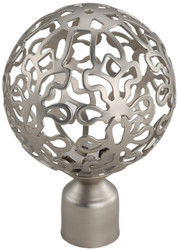 Dekorative Glashauptvorhang-Rod Accessories Curtain Finials For-LuxusGardinenstangen