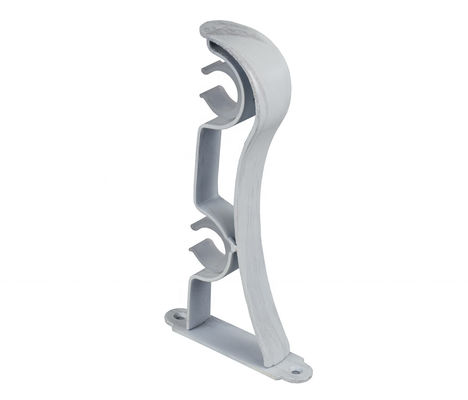 Dekorative Metalldecken-doppelter Berg-Kupfer-Vorhang Rod Bracket