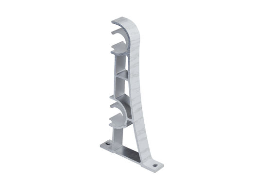 Dekorative Metalldecken-doppelter Berg-Kupfer-Vorhang Rod Bracket