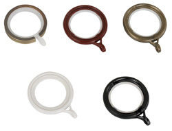 Dekorativer moderner Vorhang Rod Rings 28mm mit der Galvanisierung sprühen Oberflächen