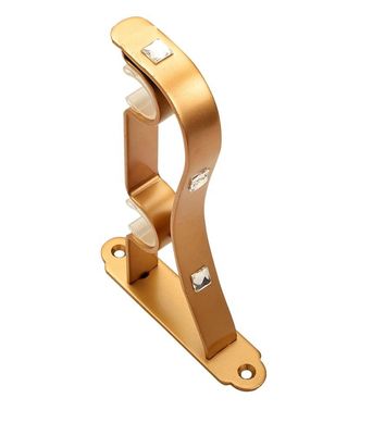 Stangen-Halter-Wand-Berg-rechte Decken-Aluminiumeiserner vorhang Rod Bracket