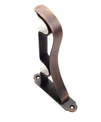 Stangen-Halter-Wand-Berg-rechte Decken-Aluminiumeiserner vorhang Rod Bracket