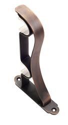 Stangen-Halter-Wand-Berg-rechte Decken-Aluminiumeiserner vorhang Rod Bracket
