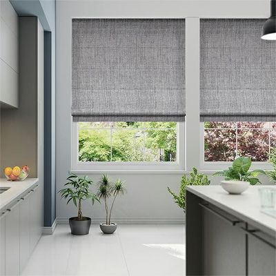 Windundurchlässiges elektrisches Roman Blinds Contemporary Style For Café-Büro Wifi