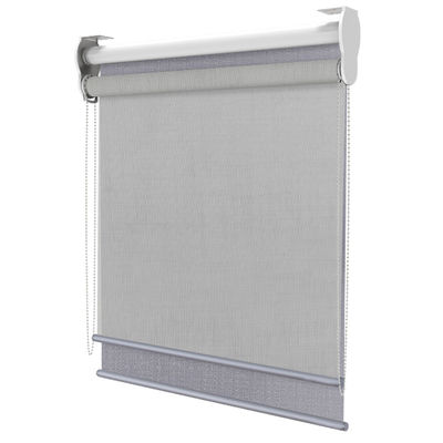 Manuelles Gewebe-modernes Grey Roller Blinds For Indoor-Büro-Windows Soem-ODM