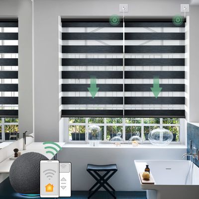 App-Steuerintelligente intelligente Jalousien motorisiert für Dekorations-Soem-ODM