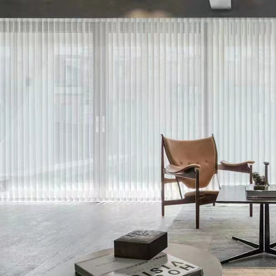 89mm Stromausfall-Fenster-Vertikaljalousie-Gewebe-Polyester-Material für Hotel