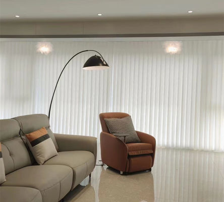 Manuelle Luxusgröße der Fenster-Vertikaljalousie-89mm 127mm für Hotel-Konferenz