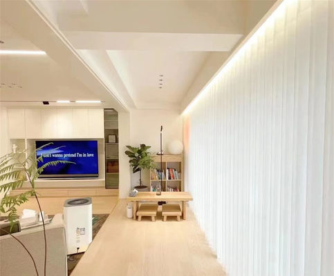 Breathable Handbuch machen halb Vorhang-Antiweiße vertikale Schnur-UVtraumsteuerung blind