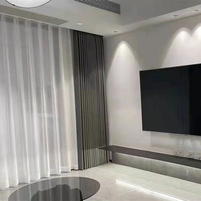 Breiten-Stabs-Steuerung Matt Charcoal Grey Curtain Blinds-Vertikalen-240cm