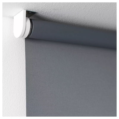 Grey Polyester Fabric Roller Blinds 100% für Satz am freien Markt des Wohnzimmer-85%