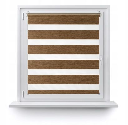 Mehrfarbiger Zebra-Vorhang-Halb-blinder Hand-perlenbesetzter Rollen--Obenvorhang-Zebra-Vorhang